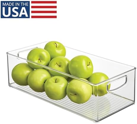 iDesign Stackable Storage Bin - Clear