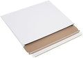 Top Pack Supply Gusseted Flat Mailers, 12 1/2" x 9 1/2" x 1", White (Pack of 100)