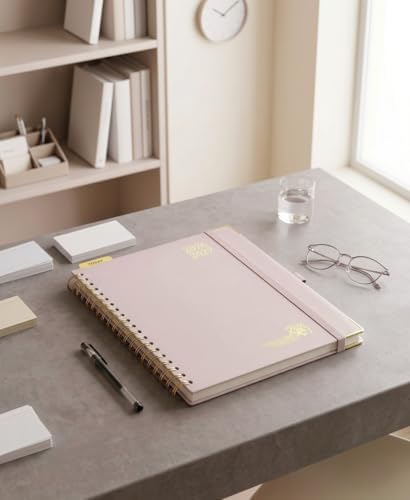 POPRUN 2026-2027 Weekly Planner 10" x 8"Weekly and Monthly Planner Calendar