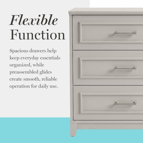 Martha Stewart Lily Pond 6-Piece Modular Media Center, Sharkey Gray