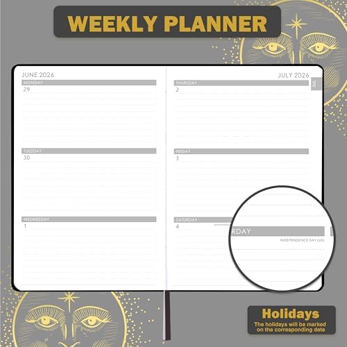 Planner 2026-2027 - Academic Planner 2026-2027, Weekly and Monthly Planner