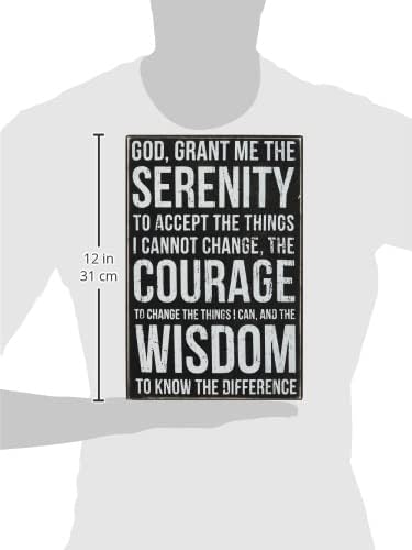 Primitives By Kathy Serenity Prayer Box Sign