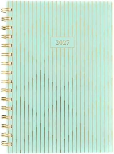 Mead Cambridge 2027 Planner, Weekly & Monthly, 5.5" x 8.5", Glimmer (1843-200-27)
