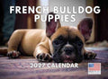 French Bulldog Puppy Calendar 2027 Frenchie Monthly Wall Calender 12 Month