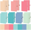 Laumoi 14 Pack Hardcover Lined Journal Notebooks Bulk,Rococo Color,A5