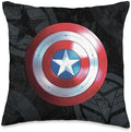 The Falcon and The Winter Soldier Captain America Shield Throw Pillow