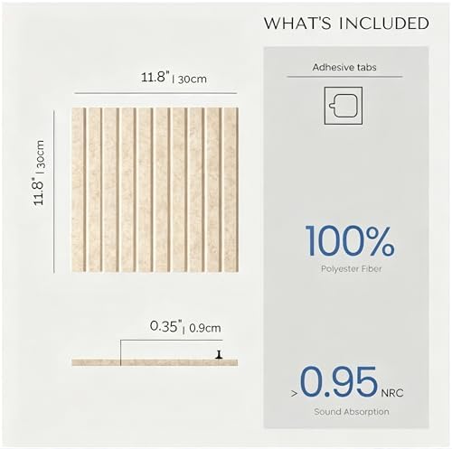Large Felt Bulletin Board 72"x 36"-18 Felt Tiles Cork Board Wall Panels Home Office Wall Fabric Pin Board for Classroom/Kids Art Display/Photo Picture Wall/Acoustic,Self-Adhesive,Light Camel
