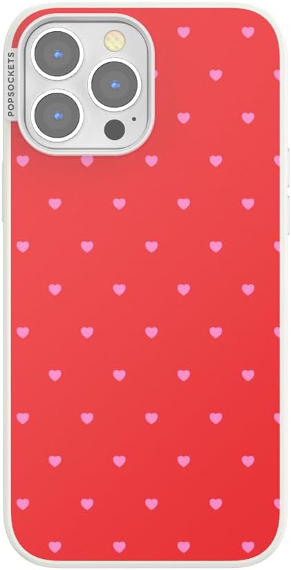 PopSockets iPhone 13 Pro Max Phone Case w/MagSafe- Cherry Pop | Magnetic, Wireless Charging, Camera & Drop Protection, Cherry, Fruit, Electronic Accessories, For iPad/Kindle/iPhone/Android