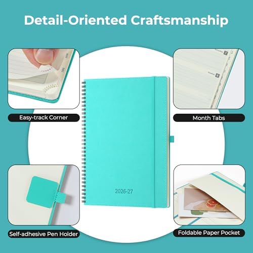 Planner 2026-2027 Daily Daily Weekly and Monthly,11.5"x8.5"