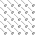 Clipco Paper Fasteners Large 1-Inch Silver Nickel Plated (100-Pack)