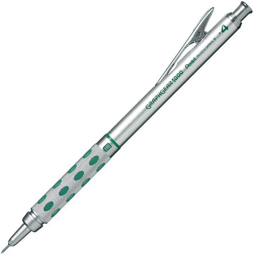 Pentel Graph Gear 1000 Mechanical Drafting Pencil 0.4mm Green (PG1014)