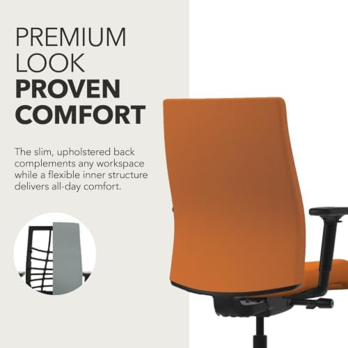 HON Ignition 2.0 Ergonomic Office Chair, Lumbar Support, Apricot