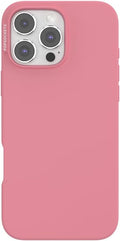 PopSockets iPhone 16 Pro Max Phone Case with MagSafe, Wireless Charging Compatible, Pink - Putty