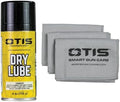 Otis Technology Dry Lube 4oz Aerosol with 3 Pack Gun Cloth