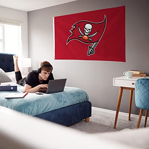 NFL Rico Industries Standard 3' x 5' Banner Flag Single Sided - Indoor or Outdoor - Home Décor