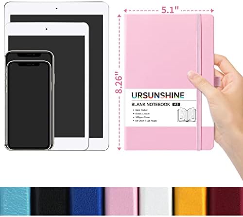 Blank Journal/Notebook - Classic Notebook/Journal with Ribbon Divider