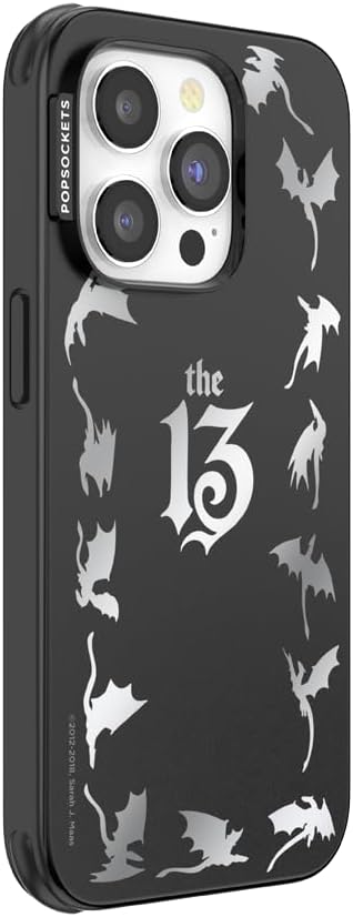 PopSockets iPhone 14 Pro Phone Case with MagSafe, Wireless Charging Compatible, Dragon - The 13