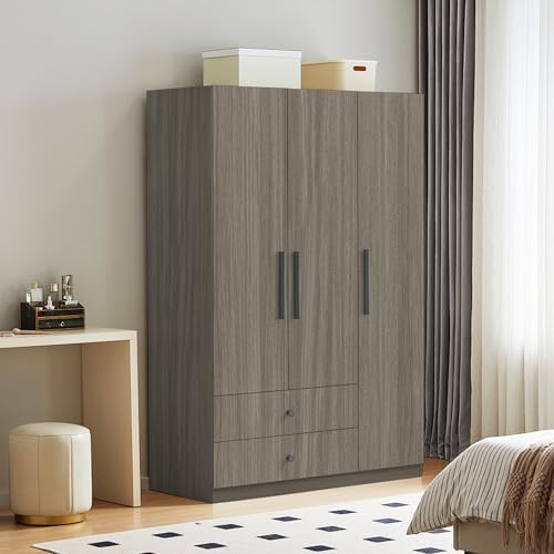 Abyssaly Peel and Stick Wallpaper Grey Wood Contact Paper Decorative Self-Adhesive Film for Surfaces Easy to Clean Thickening Upgrade Increase Stomata and Reduces Bubble Generation 15.7 in X 196 in