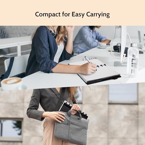 Yoment Refillable Notebooks for Work 5 Subject with Removable Dividers Tabs