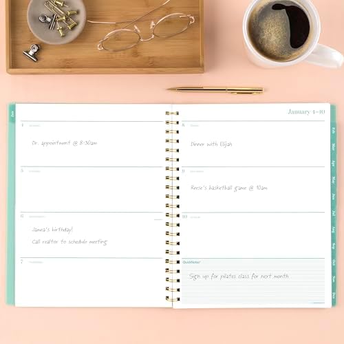 Mead Cambridge 2027 Planner, Weekly & Monthly, 8.5" x 11", Glimmer (1843-905-27)