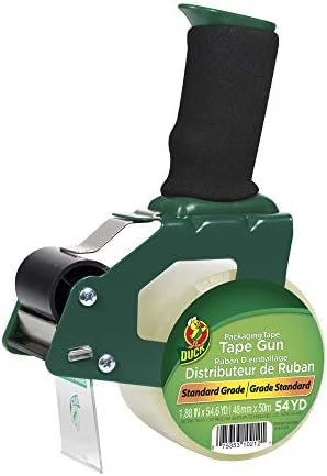 Duck Brand Packing Tape Gun, Pistol Grip Handle