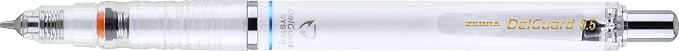 Zebra Pen DelGuard Asstd Barrel Mechanical Pencil, 0.5mm, Fine Point, 3-Pk