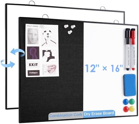 ARCOBIS Dry Erase Linen Board for Wall