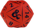 Northwest Dungeons & Dragons D20 Die Cloud Pillow 12" – RPG Plush Stuffed Toy, Geeky Room Decor for Kids & Adults, Gift for D&D Fans