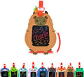 Boogie Board Sketch Pals Capybara 4” LCD Writing Tablet for Kids – Reusable Mess-Free Drawing Pad with Tethered Stylus – Clip-On Travel Doodle Board Toy – Ages 3+