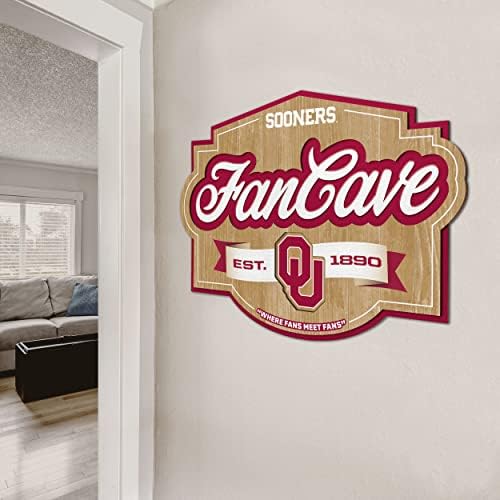 YouTheFan NCAA Officially-licensed FanCave 3D wall art - ready-to-hang, 3D multi-layered construction - floating wall mount design - Perfect fan gift