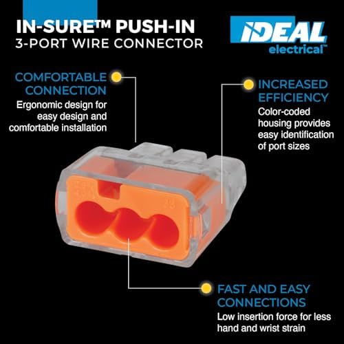 Ideal 30-1033J In-Sure Wire Connector Pack of 250, N/A
