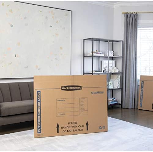 Bankers Box 4-Pack Large TV/Picture/Mirror Moving Boxes