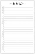 321Done To Do List Notepad, 5.5x8.5 Inches, 50 Sheets, Wide Ruled