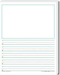 Teacher Created Resources 76543 Smart Start 42737 Story Paper: 360 sheets, White (Pack of 6)