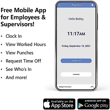 Lathem Touch-Free Wi-Fi Time Clock System (PCEXPRESS)