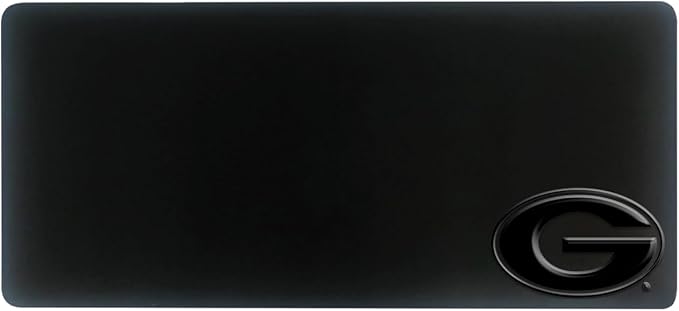 University of Georgia Alumni Desk Mat, Durable Office Supplies, Non-Slip Base, Responsive Desk Pad with Smooth Surface, Black