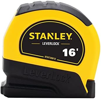 Stanley STHT30812 Lever Lock Tape Rule, 16' x 3/4"