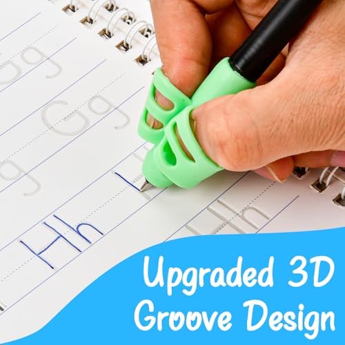 Grooved Handwriting Practice Books for Preschool Letter Number Tracing
