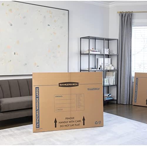 Bankers Box 4-Pack Medium TV/Picture/Mirror Moving Boxes