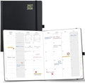 POPRUN Monthly Planner 2027-2028, Large-8" x 10", 18-Month Calendar Book