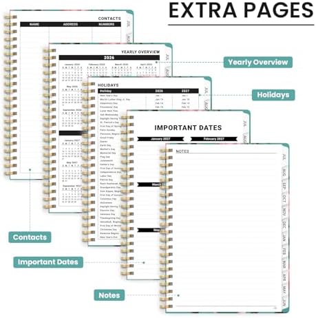 ZOTIA Planner 2026-2027 Jul 2026-Jun 2027 Academic Monthly & Weekly Planner