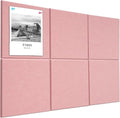 36" x 24" Felt Bulletin Board & Cork Board Alternative, Pink