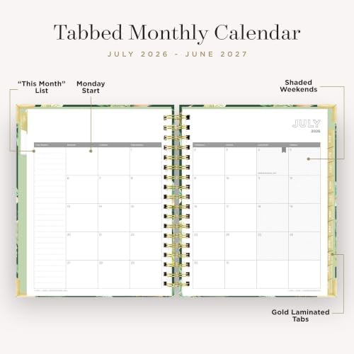 Day Designer 2026-2027 Daily Academic Planner, 7.4"x9.5", St. Barts