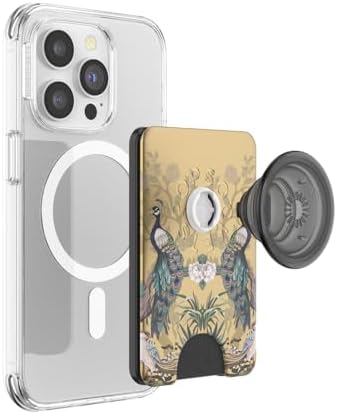 PopSockets Phone Wallet for MagSafe with Grip- Secret Garden