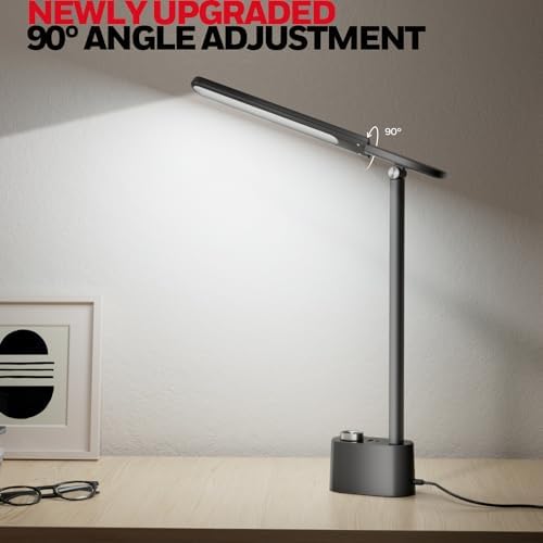 Honeywell H01 Pro LED Desk Lamp, Foldable Desk Light Eye-Caring