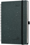 POPRUN 2027 Planner, 6.5''x8.5'' Recycled Paper Weekly and Monthly Calendar