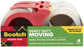 Scotch Heavy Duty Moving Tape, 1.88 in x 54.6 yd, 4 Rolls