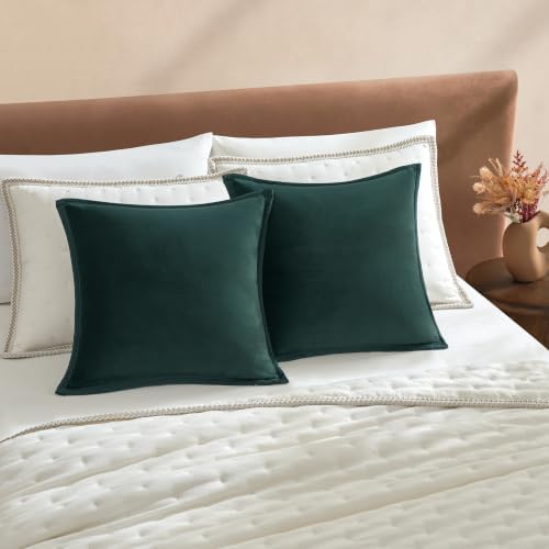 UGG Coco 2-Pack Decorative Pillows, Cozy Fleece Throw Pillows, Dark Red