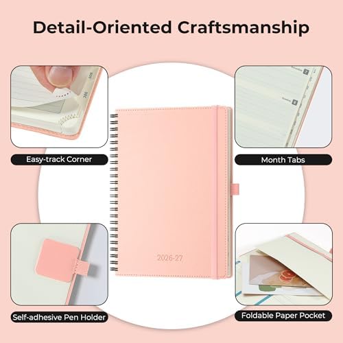 Planner 2026-2027 Daily Daily Weekly and Monthly,8.5"x6.5"