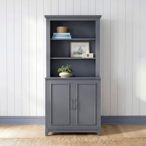 Martha Stewart Lily Pond Modular Hutch, Slate Blue